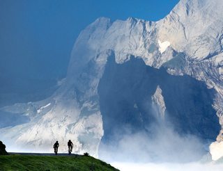 Col de l'Aubisque en vallée d'Ossau en Béarn Pyrénées