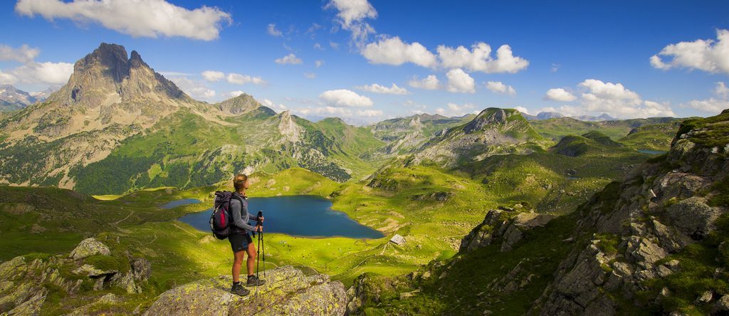 Pic du Midi d'Ossau en Béarn Pyrénées