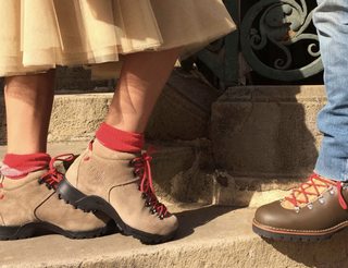 Chaussures de randonnée du Soulor en Béarn Pyrénées