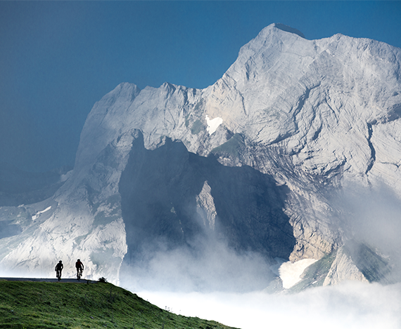 Col de l'Aubisque en vallée d'Ossau en Béarn Pyrénées